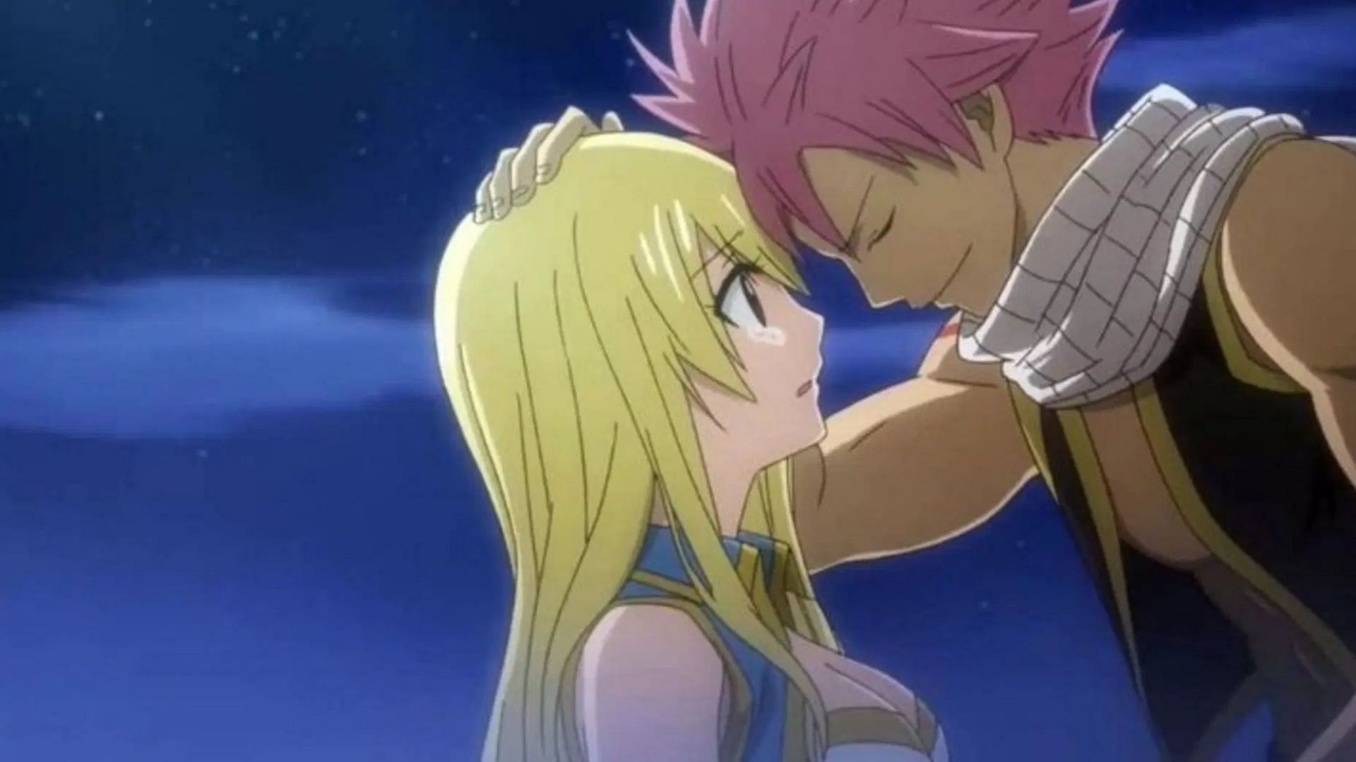 Natsu and Luct as seen in the Shonen anime (Image via J.C. Staff)
